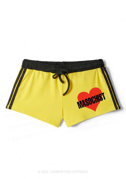 Masochist Y2K Drawstring Mini Shorts Cherrykitten