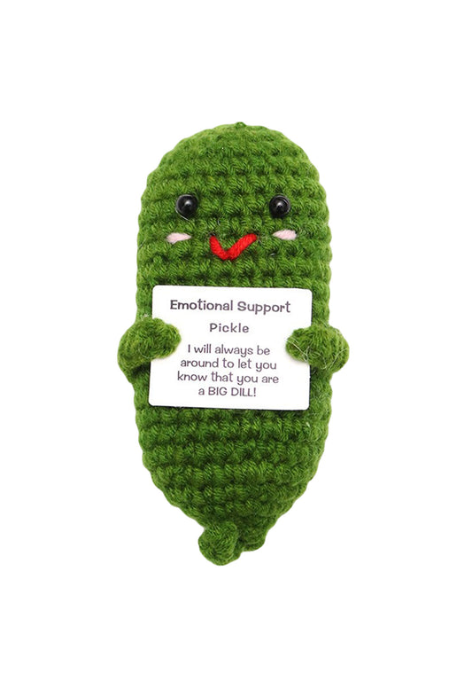 Hand Crocheted Y2K Cucumber Doll Cherrykitten