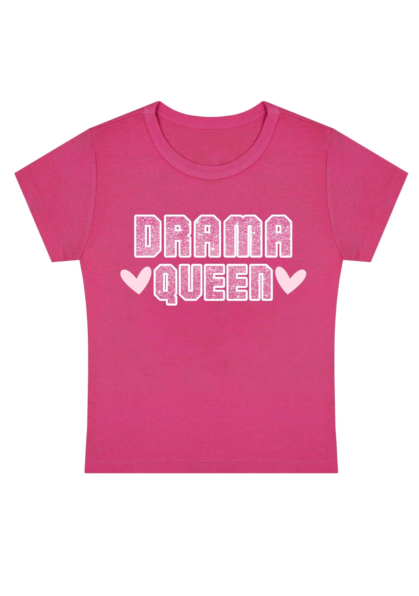 Drama Queen Y2K Baby Tee