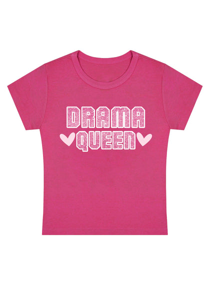 Drama Queen Y2K Baby Tee