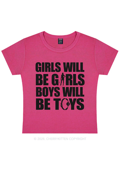 Girls Toys Y2K Baby Tee Cherrykitten