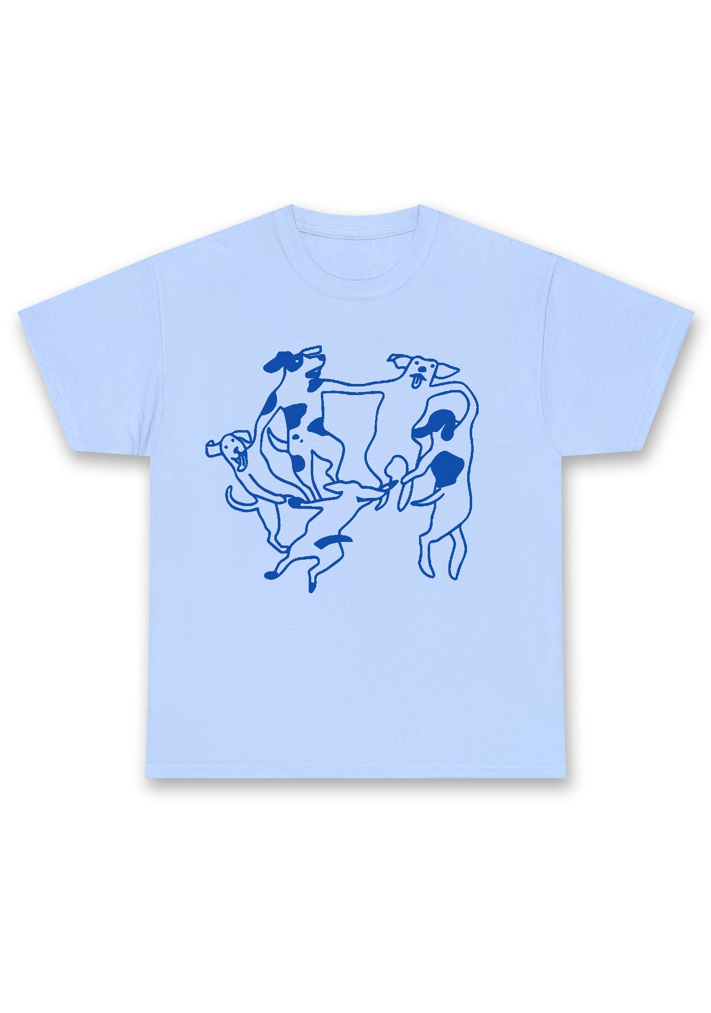 Dancing Dogs Chunky Shirt
