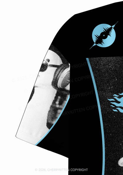 DJ Duck Y2K Crop Sport Jersey Shirts Cherrykitten