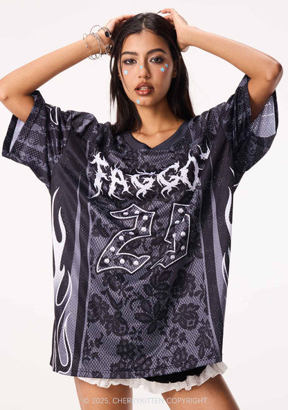 Custom Punk Faggot Pride Y2K Sport Jersey Shirts Cherrykitten