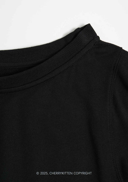 Faggot Pride Y2K Off Shoulder Sweatshirts Cherrykitten