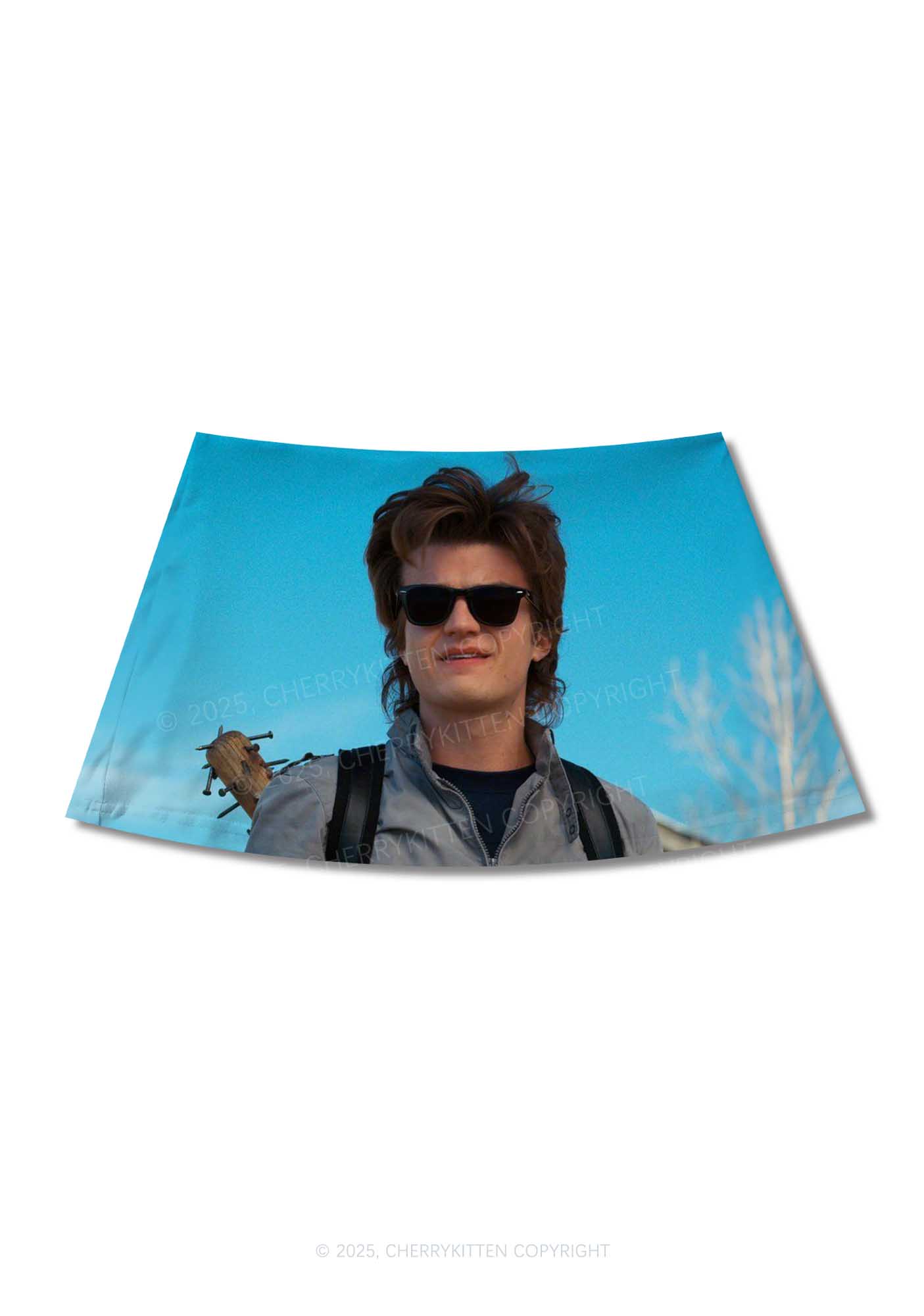 Jacket Daddy SH Y2K Print Mini Skirt Cherrykitten