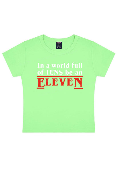 Be An Eleven Y2K Baby Tee Cherrykitten
