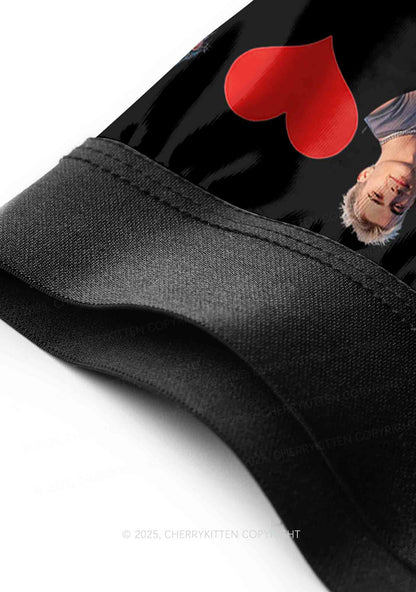 Custom Couple Photo Valentine's Day Y2K Print Couples Boxer Thong Set Cherrykitten