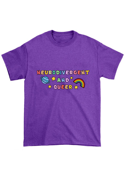 Neurodivergent And Queer Chunky Shirt