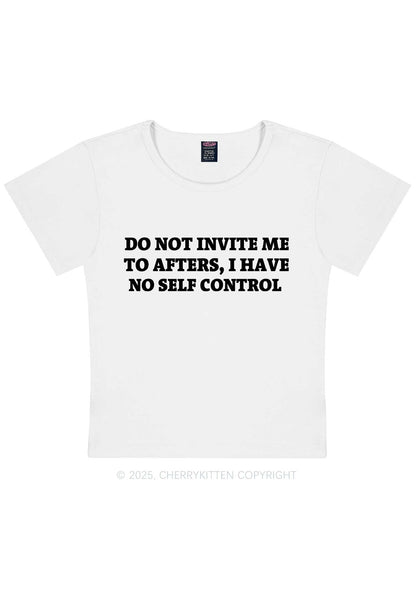 No Self Control Y2K Baby Tee Cherrykitten