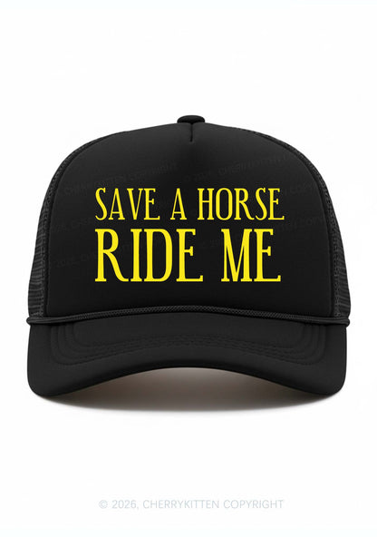 Ride Me Y2K Trucker Hat Cherrykitten