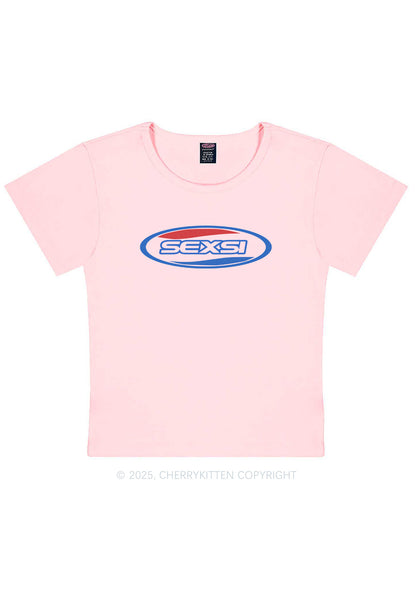 Sexsi Slogan Y2K Baby Tee Cherrykitten