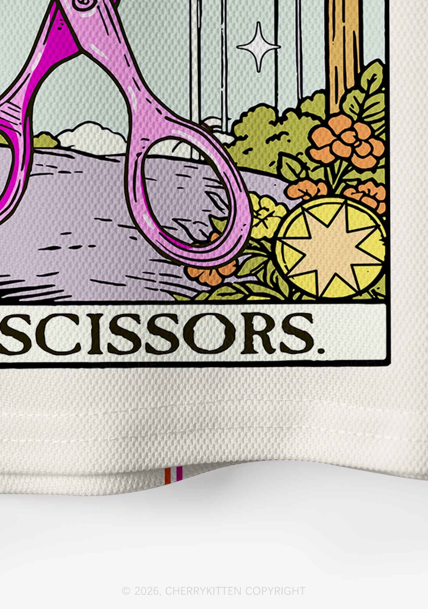 Scissors And Carabiner Pride Y2K Crop Sport Jersey Shirts Cherrykitten