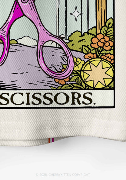 Scissors And Carabiner Pride Y2K Crop Sport Jersey Shirts Cherrykitten