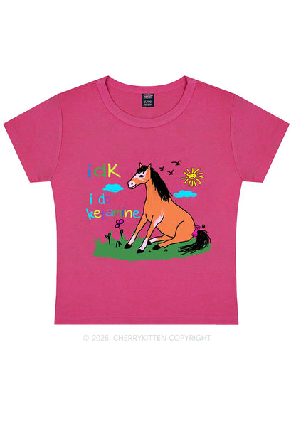 I Do kxxamine Y2K Baby Tee Cherrykitten