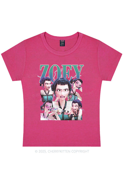 Kpop Girl Y2K Baby Tee Cherrykitten