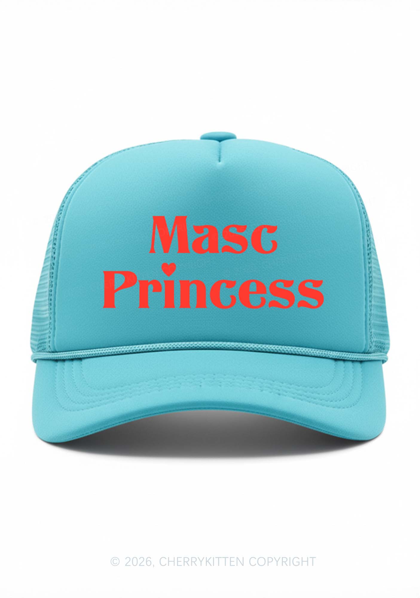 Masc Princess Pride Y2K Trucker Hat Cherrykitten