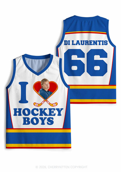 I Love Hockey Boy GG Y2K Sport Jersey Tank Cherrykitten