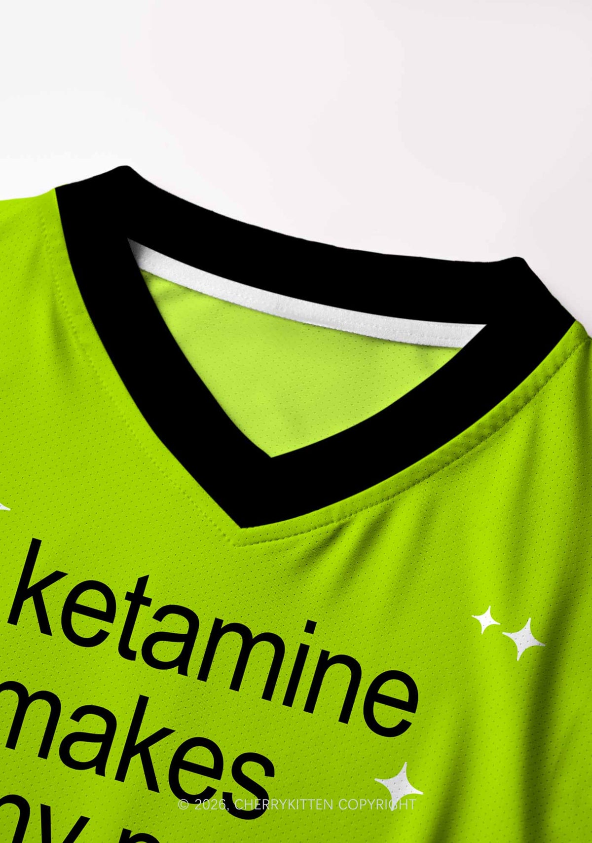 Kxxamine Makes My Puxxy Wet Y2K Crop Football Jersey Shirts Cherrykitten
