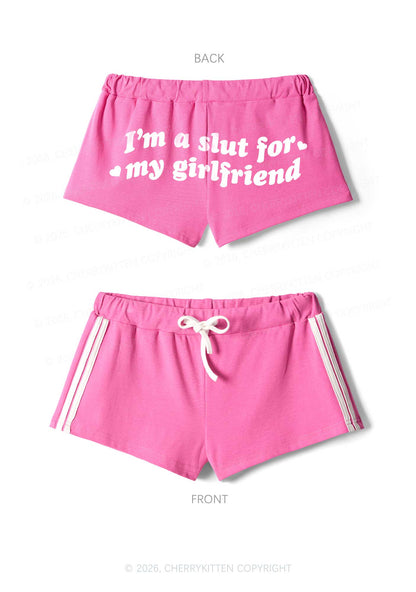 Slxt For My GF Valentine's Day Y2K Drawstring Mini Shorts Cherrykitten
