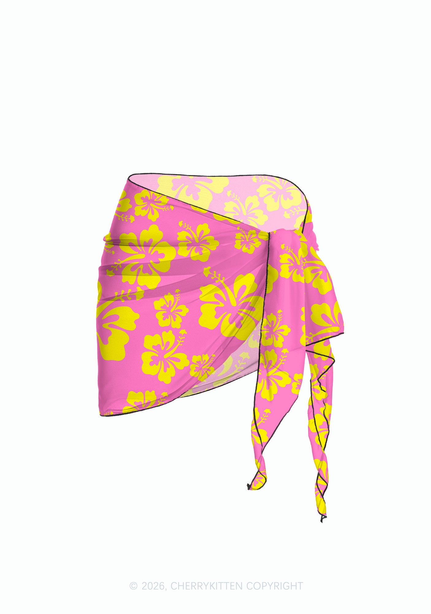 Lady Lover Floral Pride Y2K Print Bikini Set Cherrykitten