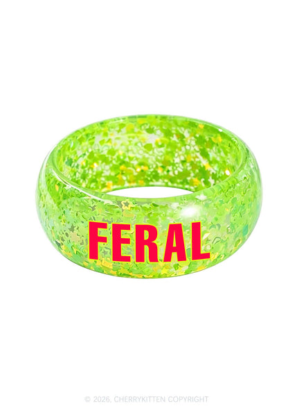 Feral Y2K Cuff Bangle Cherrykitten