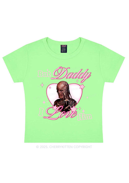 Daddy I Love VN Y2K Baby Tee Cherrykitten