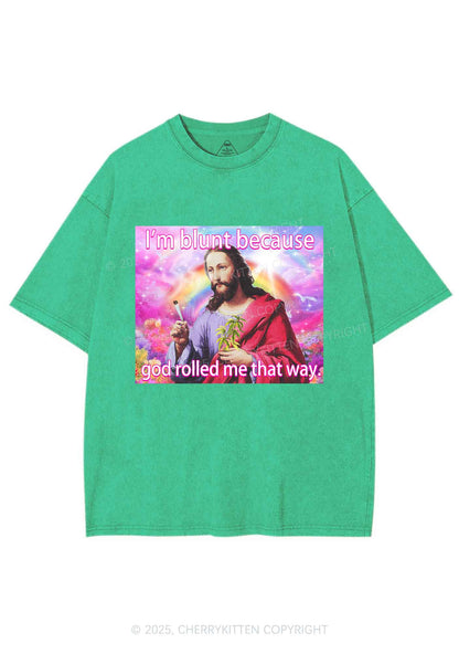Im Blunt Y2K Shirts Washed Tee Cherrykitten