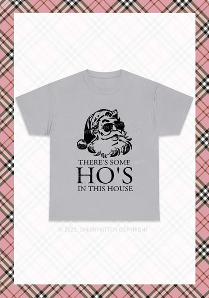 There's Some HO'S In This House Christmas Chunky Shirt Cherrykitten