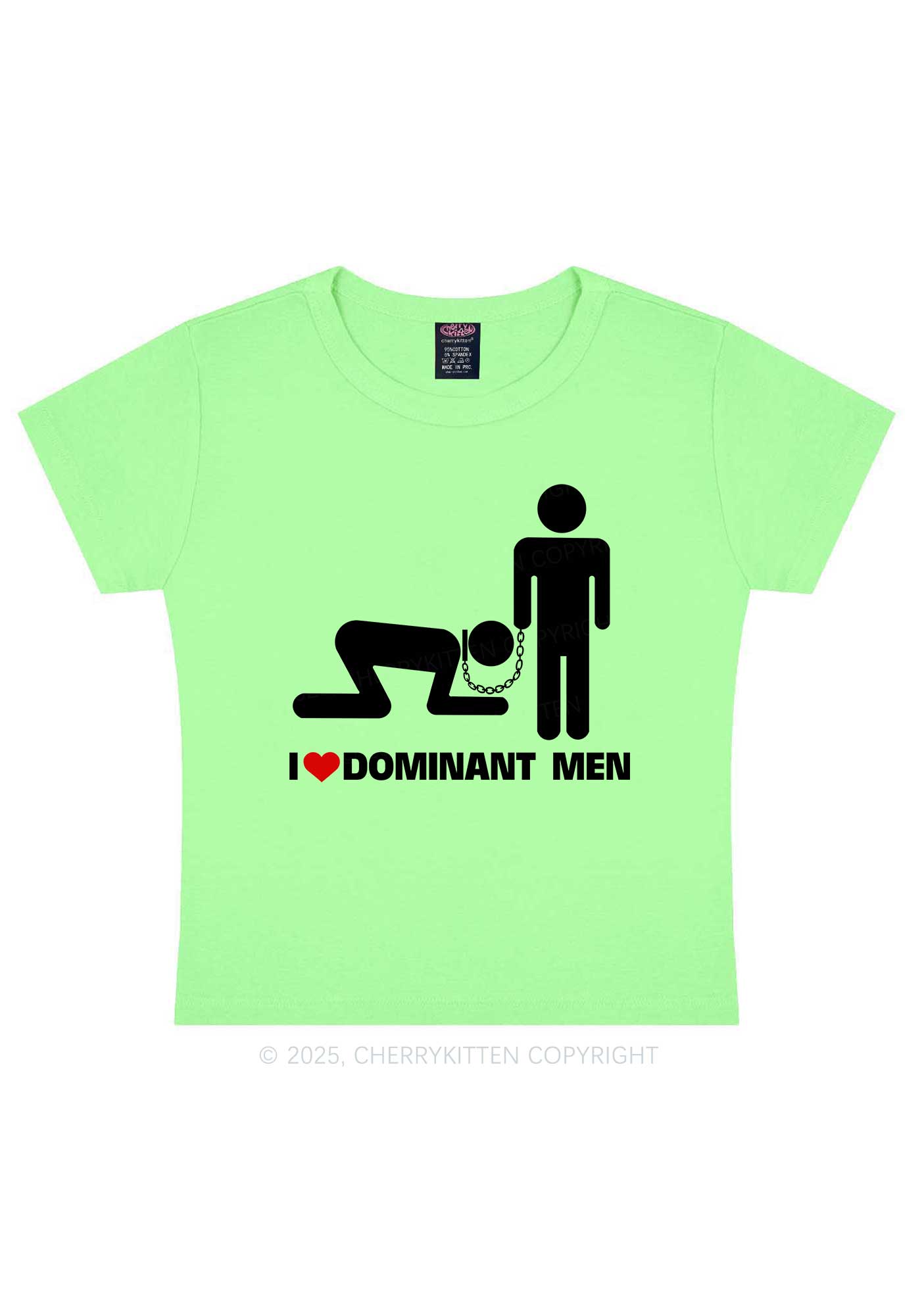 Love D Men Pride Y2K Baby Tee Cherrykitten