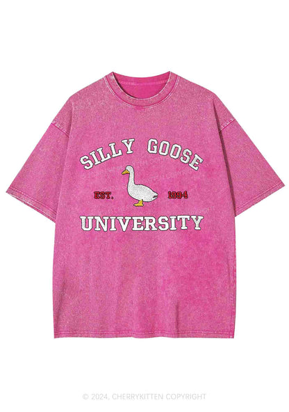Silly Goose University EST 1994 Y2K Washed Tee Cherrykitten