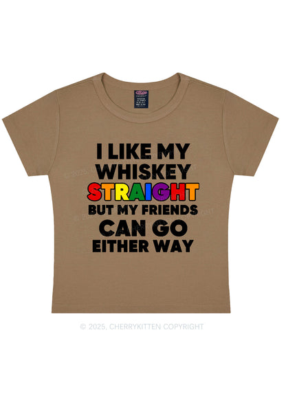 I Like Straight Pride Y2K Baby Tee Cherrykitten