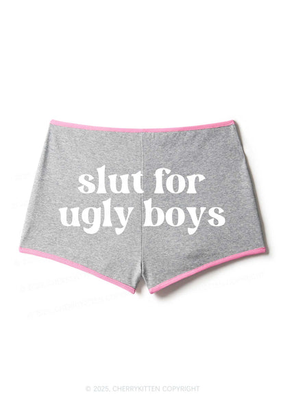 Slxt For Ugly Boys Y2K Booty Shorts Cherrykitten