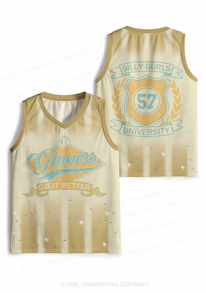 Custom Gingers Do Better Y2K Sport Jersey Tank Cherrykitten