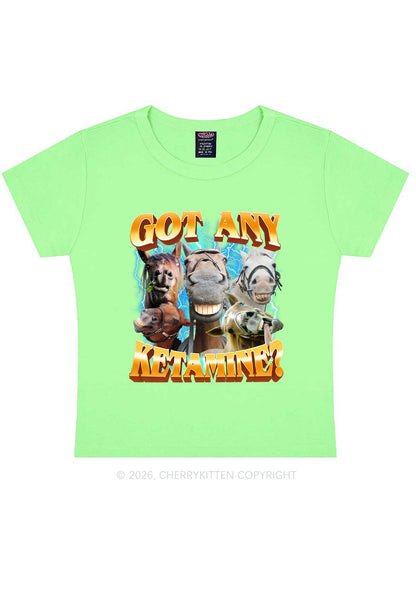 Got Any Kxxamine Y2K Baby Tee Cherrykitten