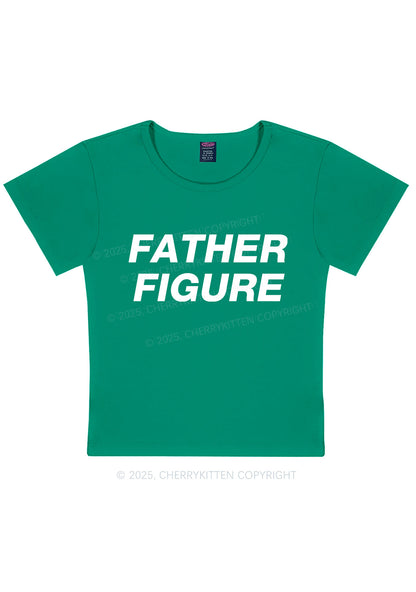 Father Figure Y2K Baby Tee Cherrykitten