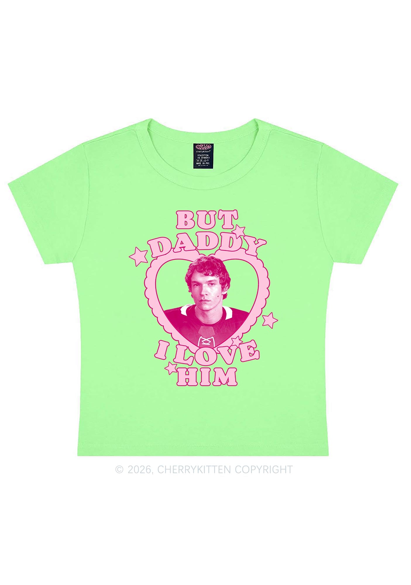 But Daddy I Love CS Y2K Baby Tee Cherrykitten