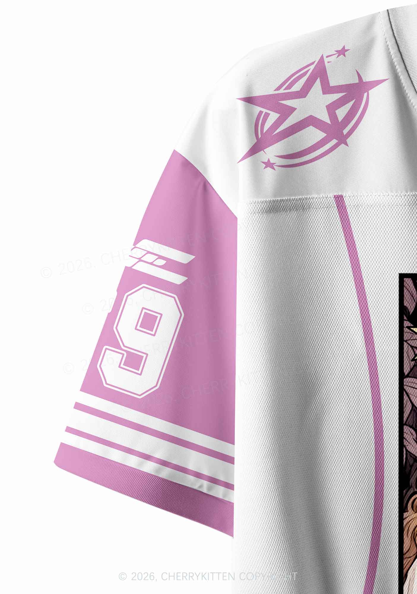 The Roommates Pride Y2K Crop Sport Jersey Shirts Cherrykitten