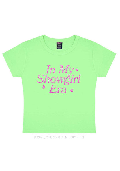 Glitter In My Era TS Y2K Baby Tee Cherrykitten