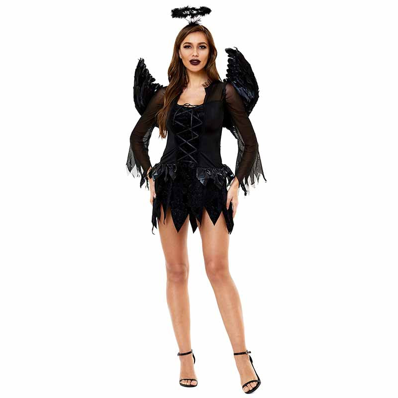 Dark Angel Y2K Halloween Cosplay Costume