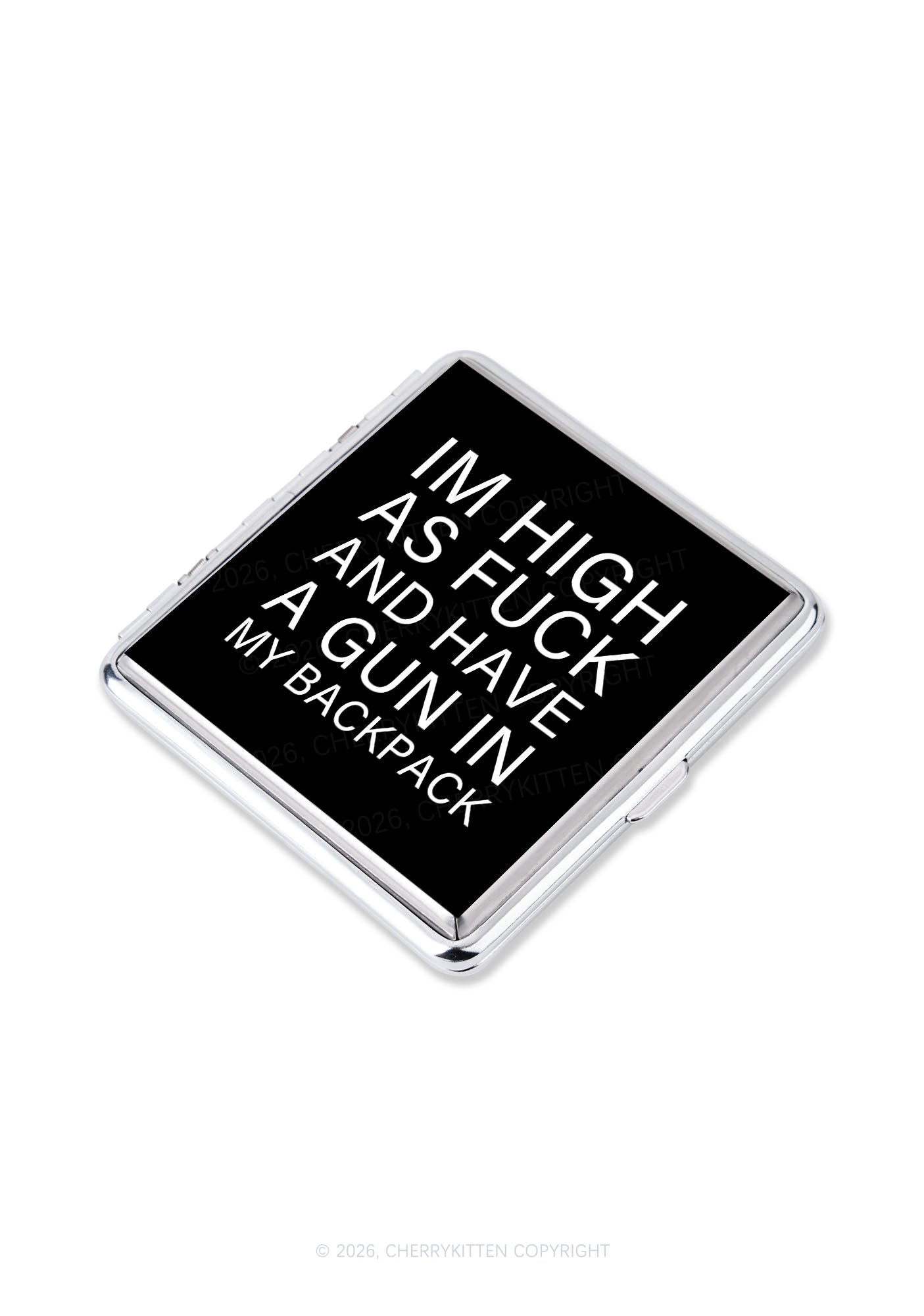 Im High Y2K Cigarette Case Cherrykitten