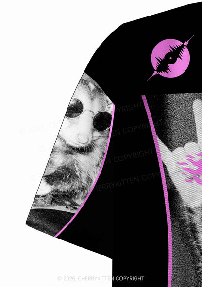DJ Possum Y2K Crop Sport Jersey Shirts Cherrykitten