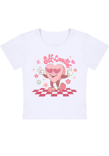 Curvy I Love Me Self Love Club Baby Tee