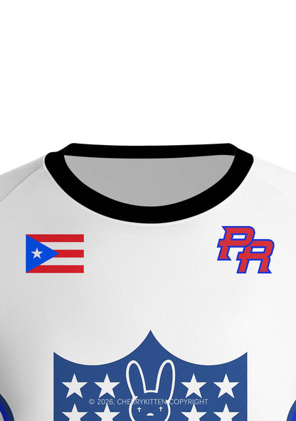 Team Bunny Y2K Football Jersey Shirts Cherrykitten