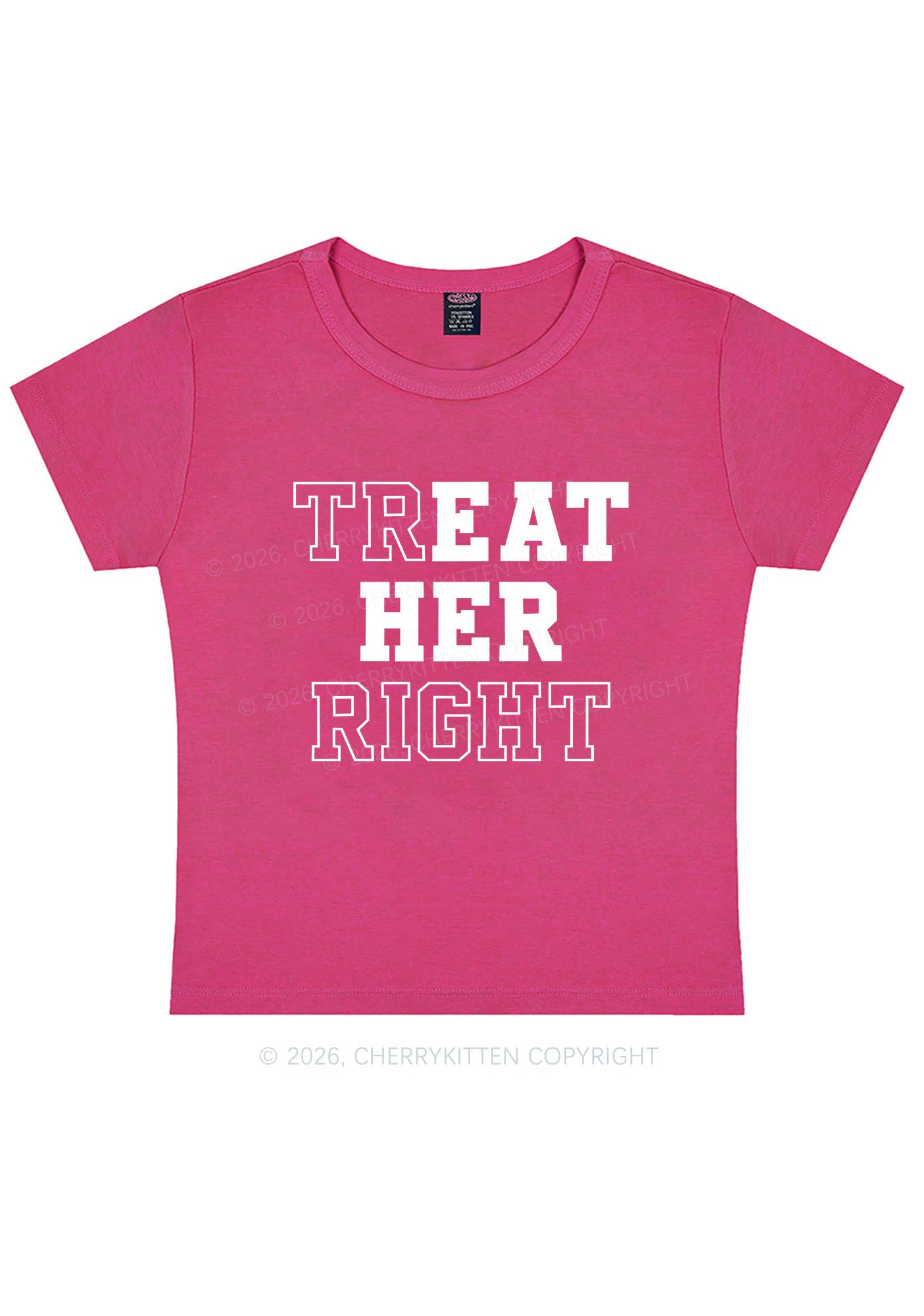 Eat Her Right Pride Y2K Baby Tee Cherrykitten