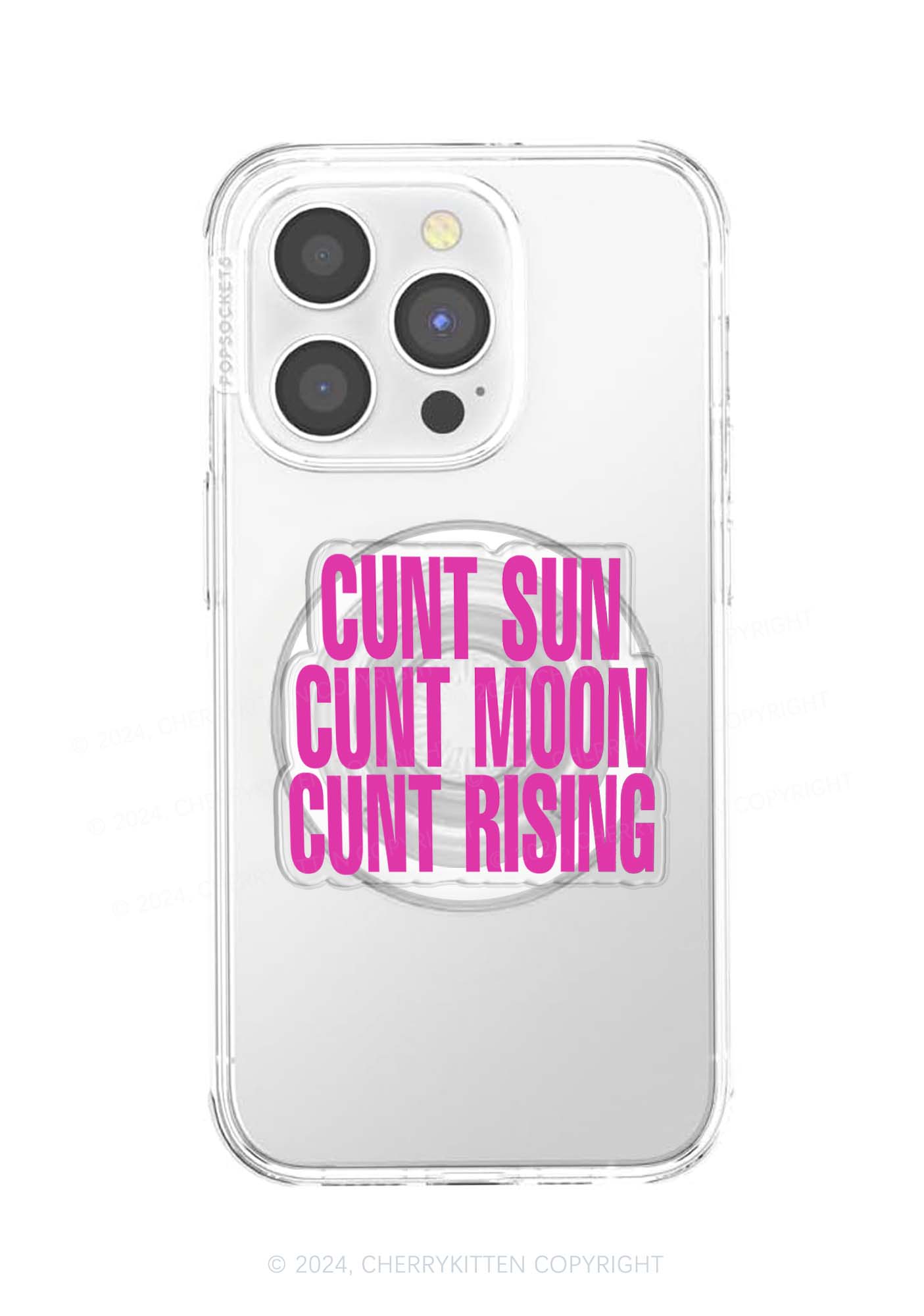 Cxxt Sun Moon Rising Y2K Magnetic Phone Grip Holder Cherrykitten