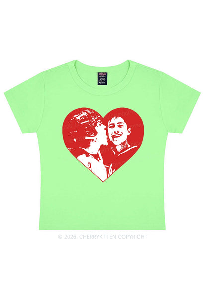 Red Heart Bros HR Y2K Baby Tee Cherrykitten