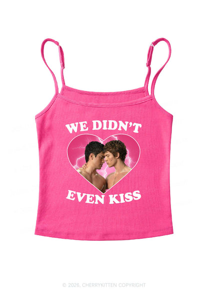 We Didnt Even Kiss Each Other HR Y2K Spaghetti Strap Cami Cherrykitten