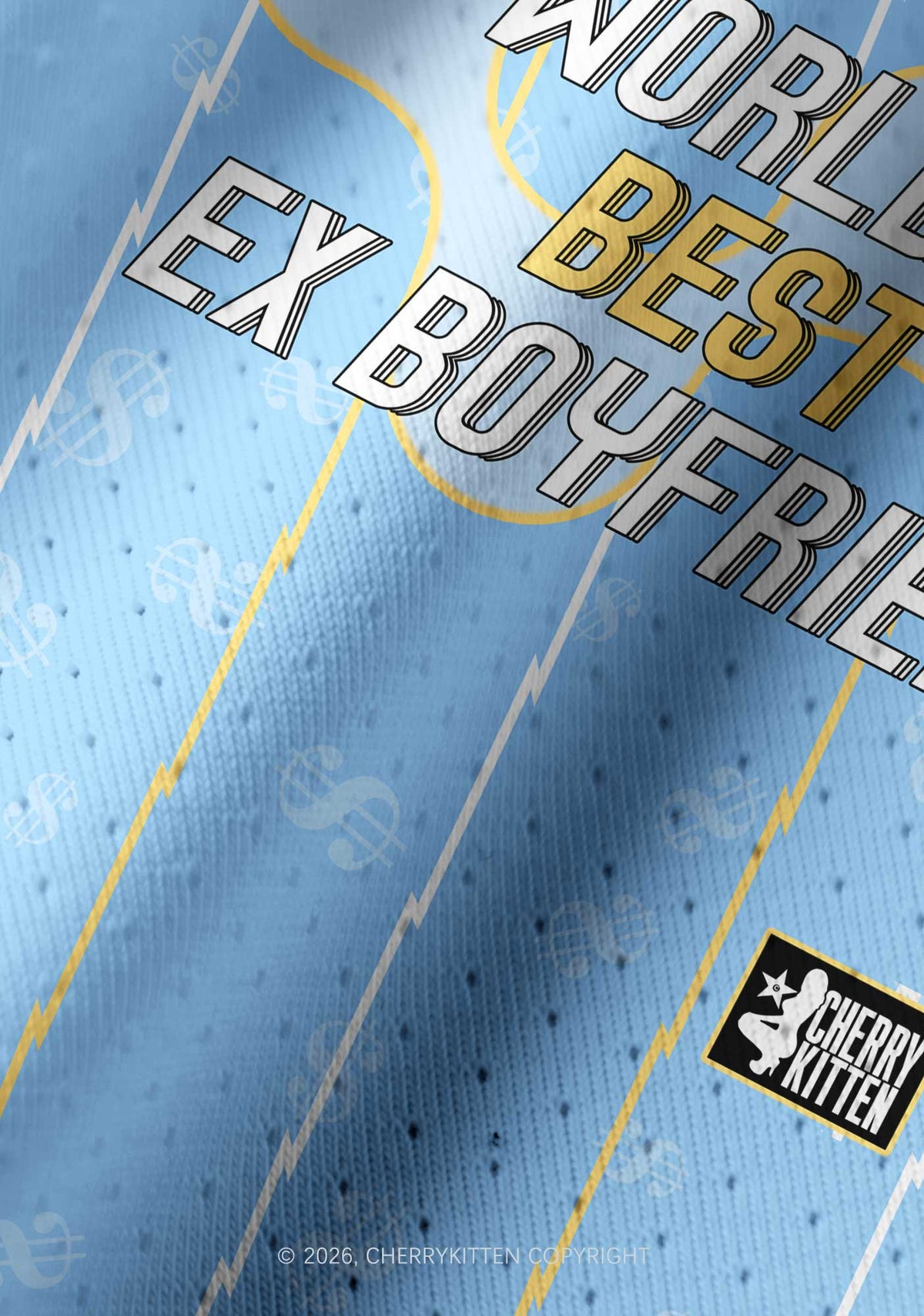 Best Ex Boyfriend Y2K Crop Football Jersey Shirts Cherrykitten