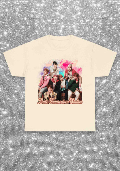 Bangtan Meaning Kpop Y2K Chunky Shirt Cherrykitten